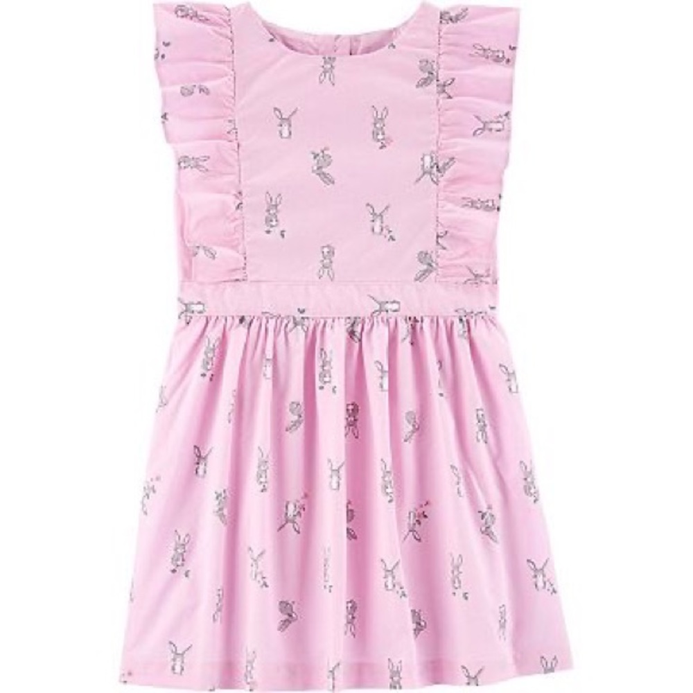 CARTER’S Toddler Girl Bunny Flutter Dress‎